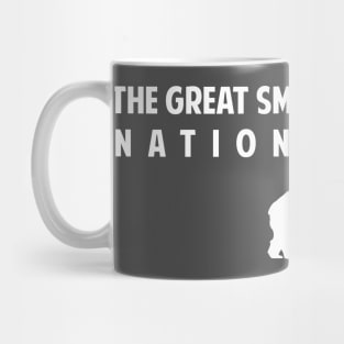 Great Smoky Mountains National Park Bear Retro Mug